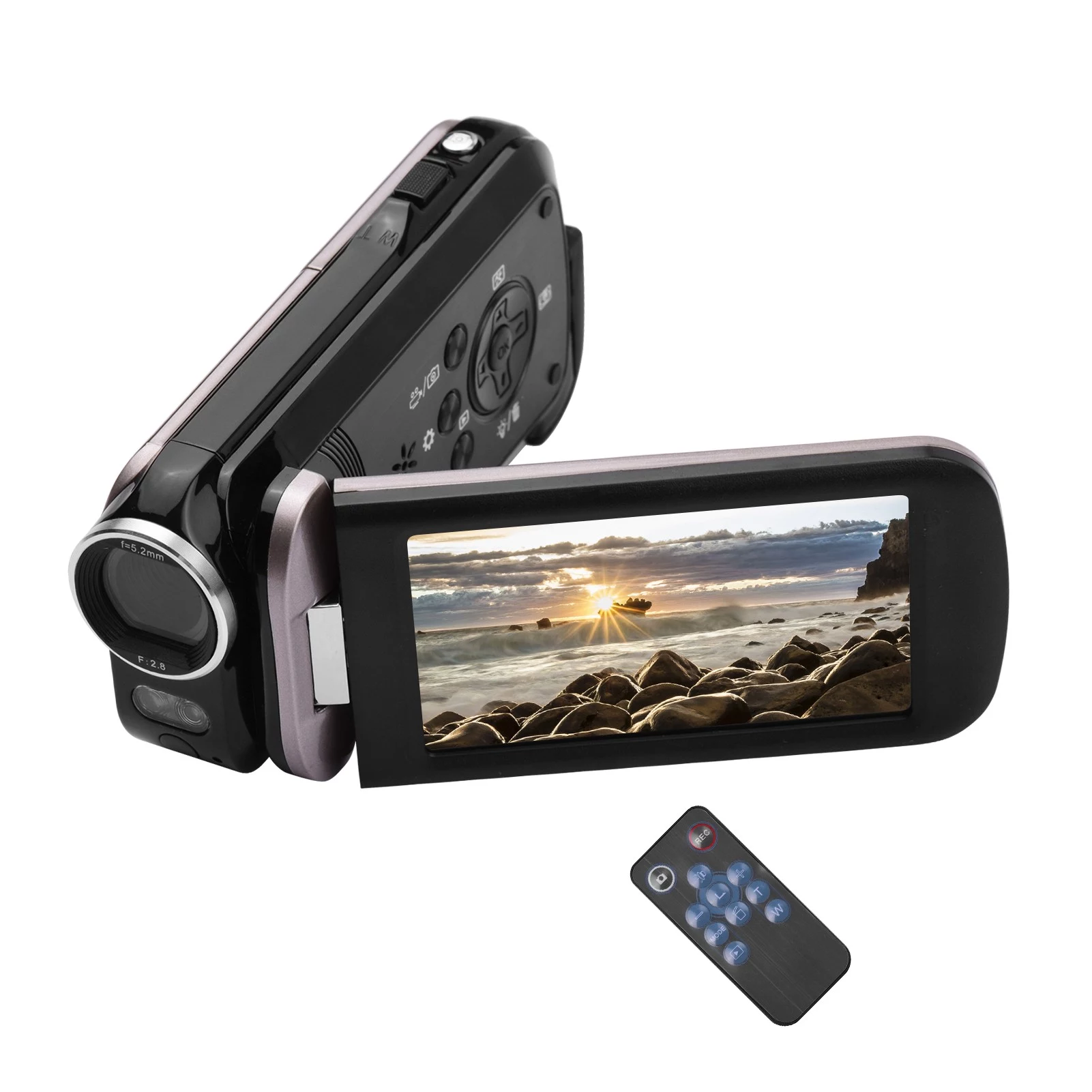 2.7K Ultra HD Mini Digital Video Camera DV Camcorder - image 2