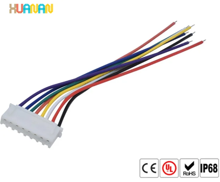 2.5mm Pitch Connectors 2pin 3pin 4pin JST XH Wire Harness XH Connectors JST Cables