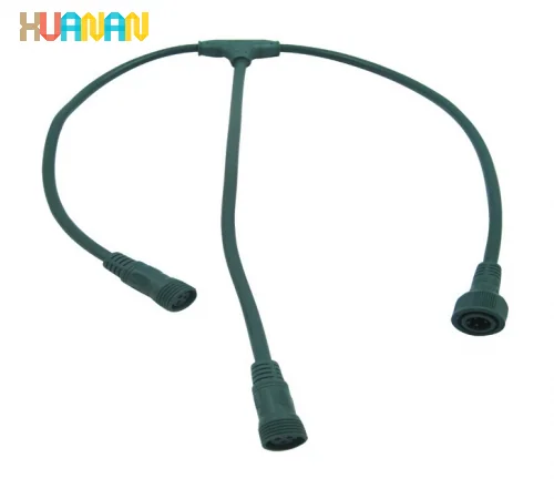 2pin 3pin 4pin LED Cable Joint Outdoor PVC material T Type Waterproof Plugs - image 6