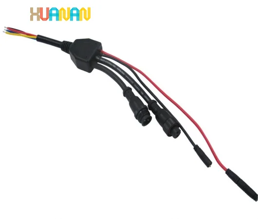 2pin 3pin 4pin Nylon material IP67 IP68 Waterproof Y Type Splitter Connector - image 3