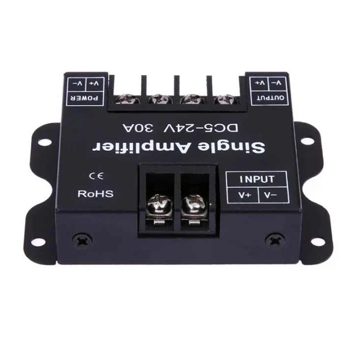 30A Monochromatic LED Amplifier / Signal Repeater – 1-Channel, 360W, DC5-24V - image 3