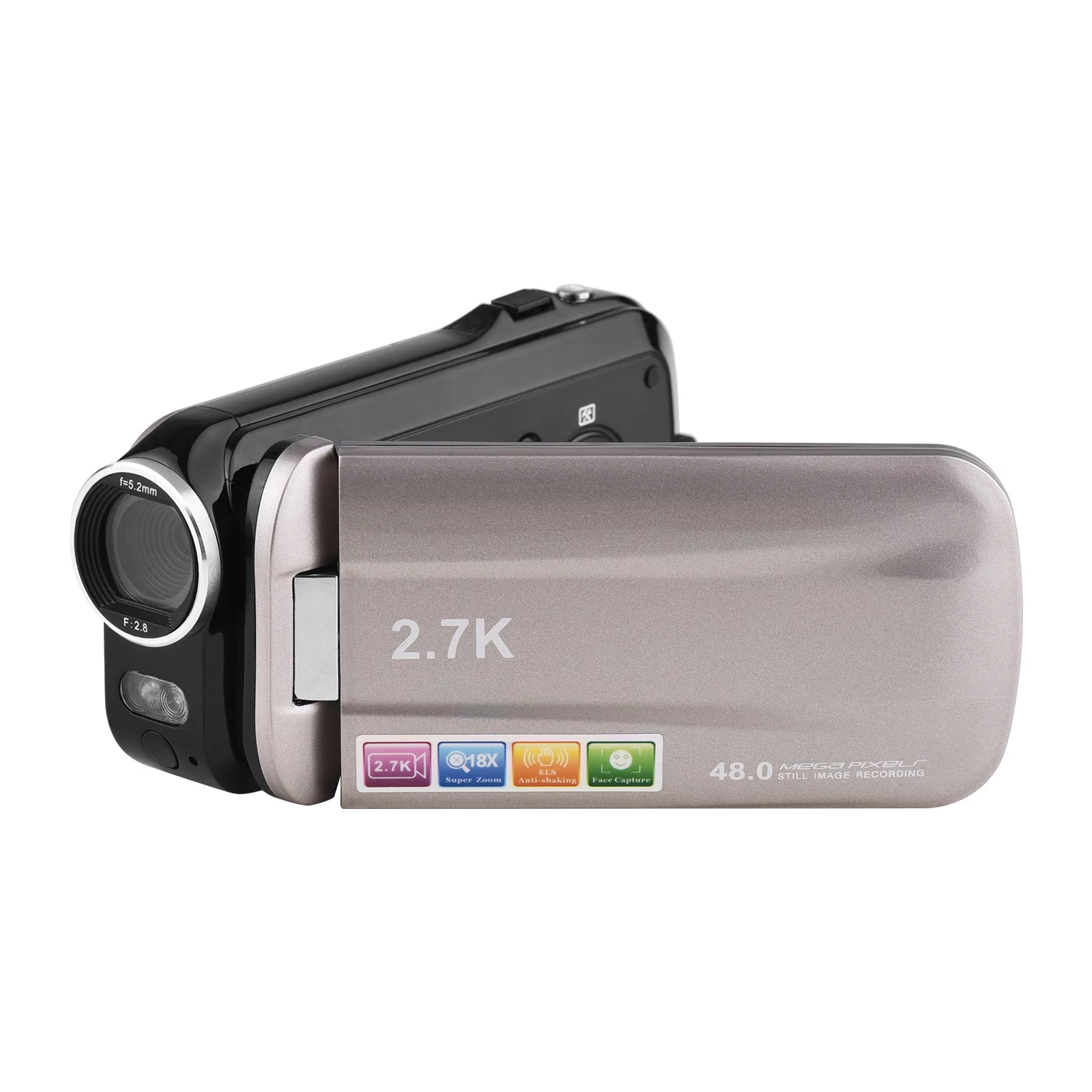 2.7K Ultra HD Mini Digital Video Camera DV Camcorder