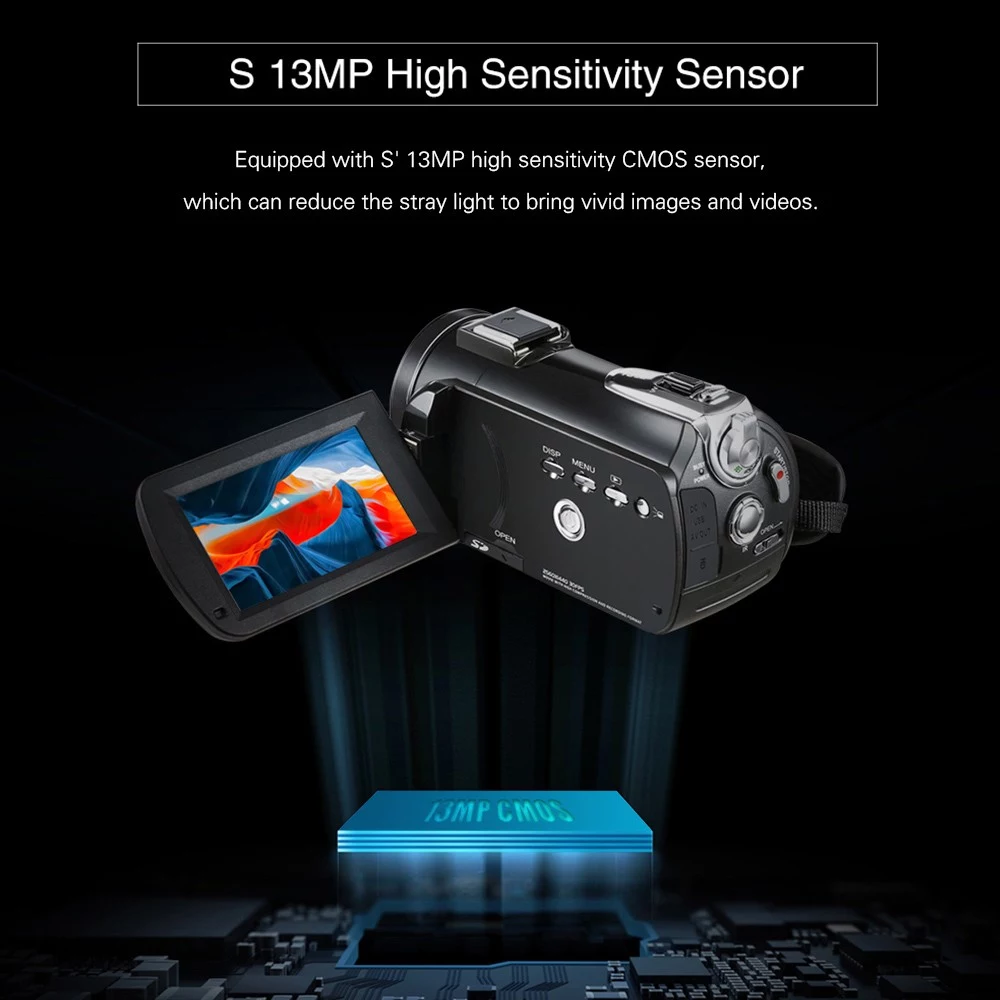 ORDRO AC3 4K WiFi Digital Video Camera Camcorder - image 9