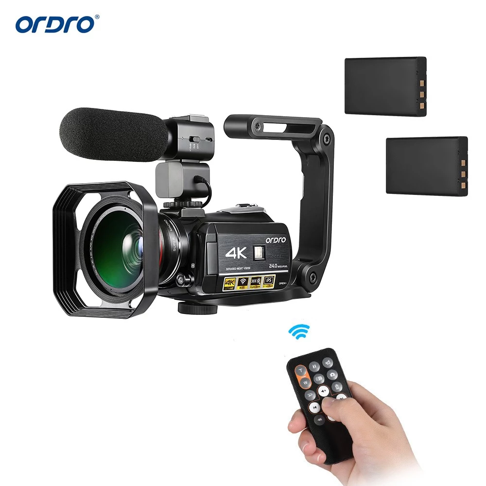 ORDRO AC3 4K WiFi Digital Video Camera Camcorder - image 3