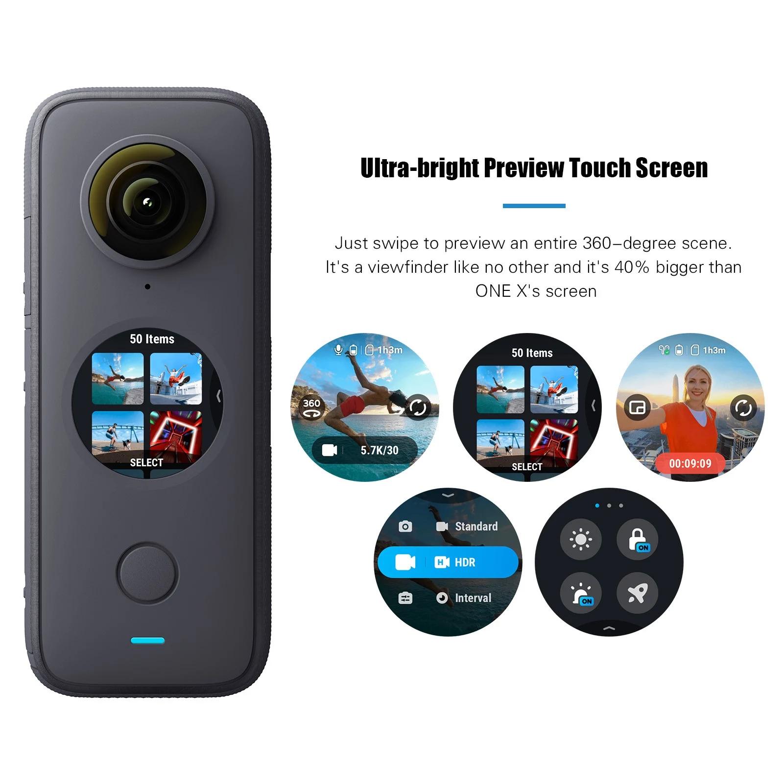Insta360 ONE X2 FlowState Stabilization Panoramic Action Camera - image 7