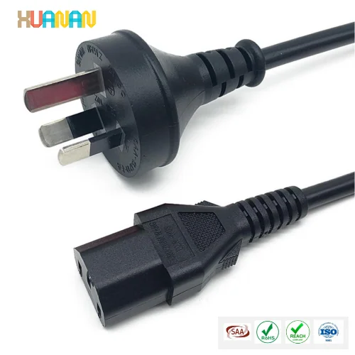 Australia AS3112 To C7 C13 Power Cord 2.5A 2pin 10A 3pin AC Plug - image 2