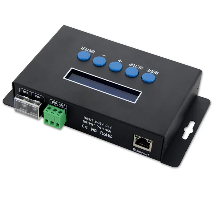 BC-204 Ethernet SPI/DMX Pixel Light Controller – Art-Net & sACN, 5440 Pixels - image 2