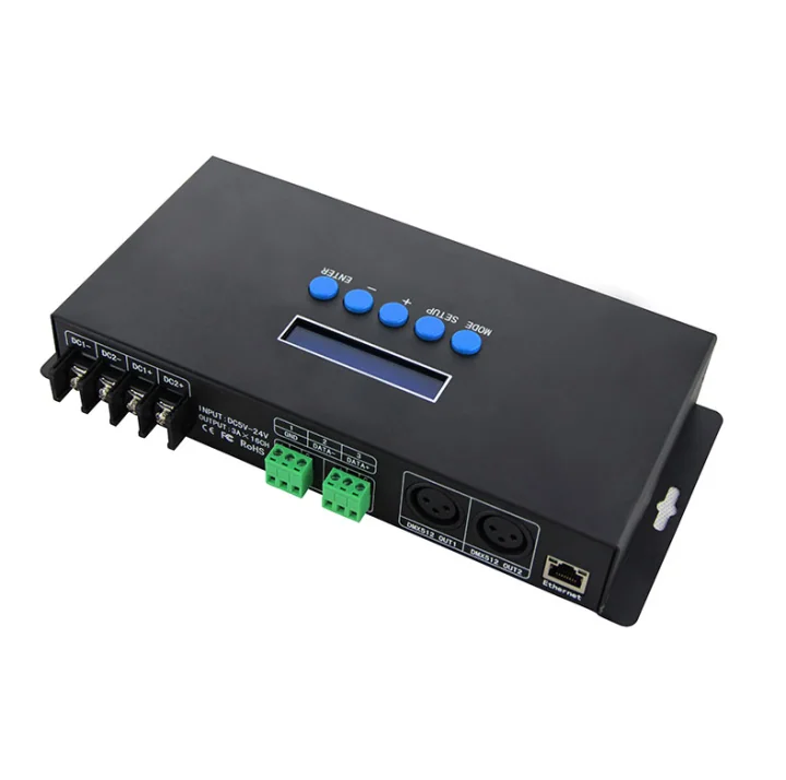BC-216 ArtNet-SPI-DMX Pixel Light Controller – Ethernet to SPI/DMX Converter - image 2