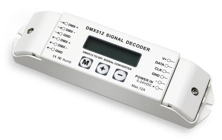 BC-820 DMX512 Signal Decoder – For LED Pixel Lights & Architectural Lighting