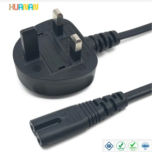 UK BS1363 TO C7 C13 Power Cord 0.75MM² Wire Gauge Power Accessories - image 2