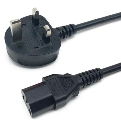 UK BS1363 TO C7 C13 Power Cord 0.75MM² Wire Gauge Power Accessories - image 4