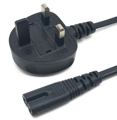 UK BS1363 TO C7 C13 Power Cord 0.75MM² Wire Gauge Power Accessories - image 6