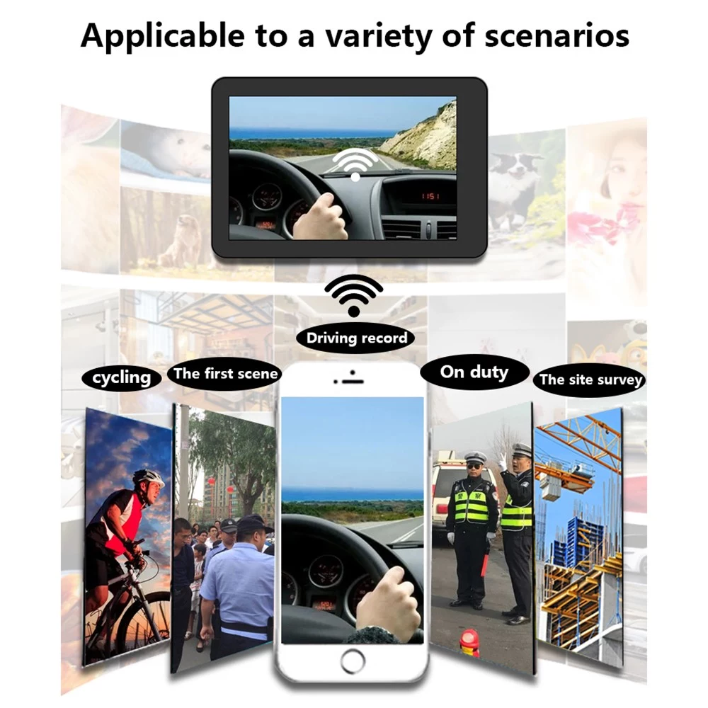 SJCAM A50 4K Wearable Body Camera WiFi Sports Camera Camcorder - image 7