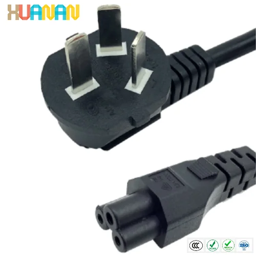 China GB1002 90 degrees To C7 Power Cables, China GB2099 To C5 C13 Power Cables Power Accessories - image 4