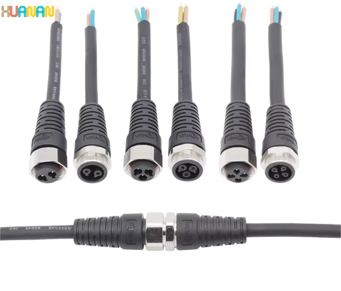 Metal Type M19 Male Female Waterproof Plugs Waterproof Connector Accessories