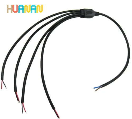 Customized Cable Y Type 1 To several ways Ip65 2pin 3pin 4pin Outdoor Power Cable Y Type PVC Waterproof Connector - image 3