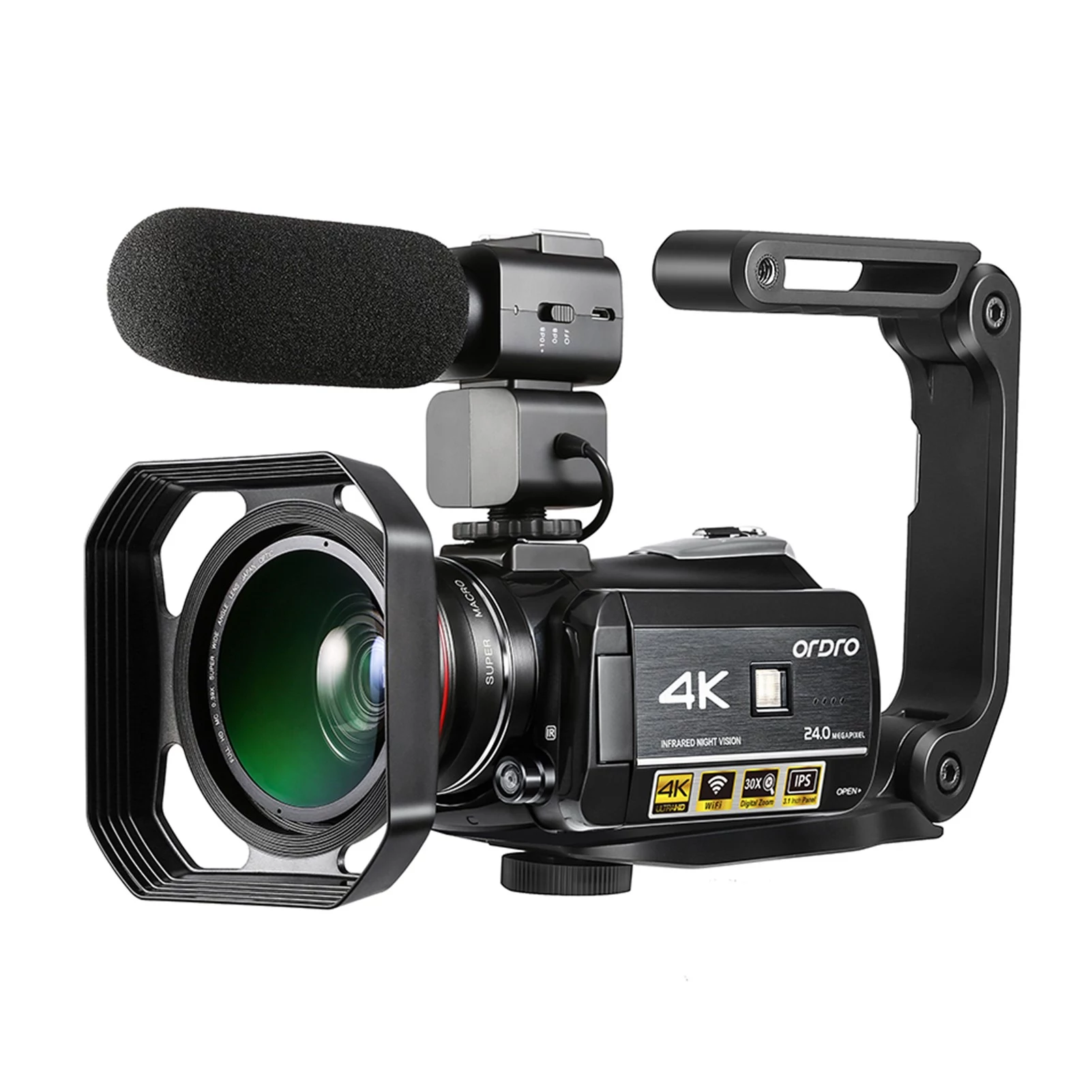ORDRO AC3 4K WiFi Digital Video Camera Camcorder - image 2