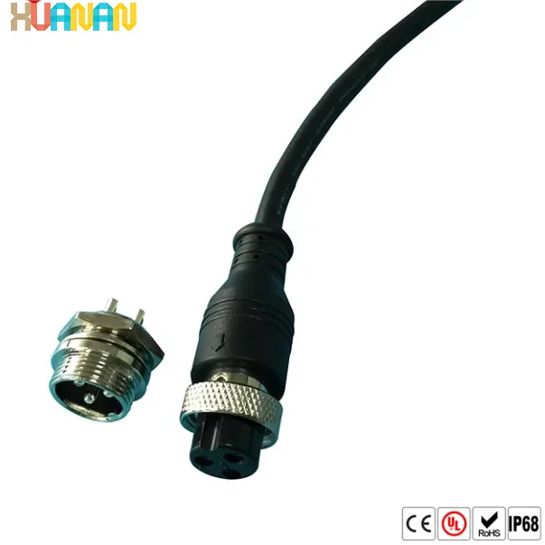 GX16 Underground 3Pin Waterproof Aviation Cables Connectors Waterproof Plugs - image 3