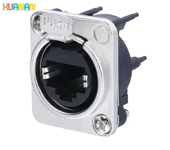Industrial aviation plastic connector RJ45 Waterproof Connector socket plug type - image 3
