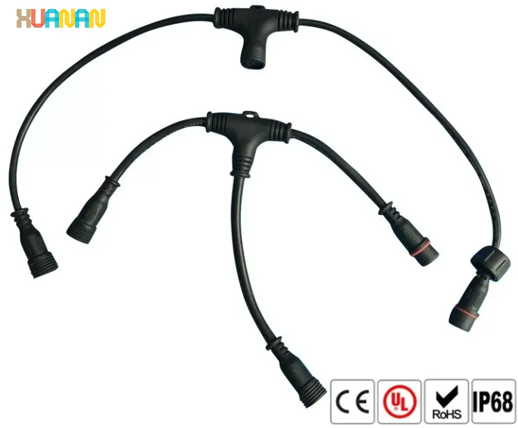 IP68 Multi Pin Connectors Waterproof T Type Screw Fit Assembly Cables - image 3