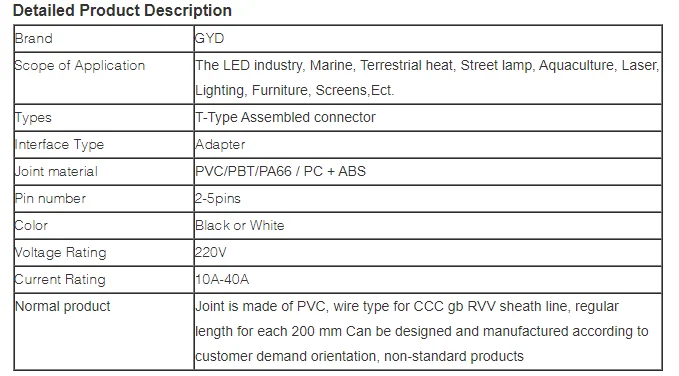 IP68 Multi Pin Connectors Waterproof T Type Screw Fit Assembly Cables - image 5
