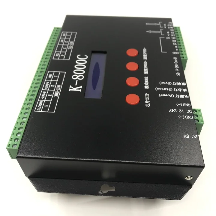 K-8000C SD Card LED Controller – 8-Port, 8192 Pixels, Scalable Control - image 3