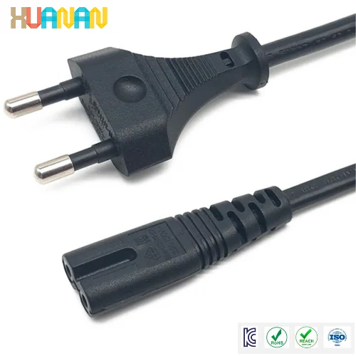 Korea KSC8305 2pin 3pin To C7 C13 Power Cord AC Power Cables - image 2