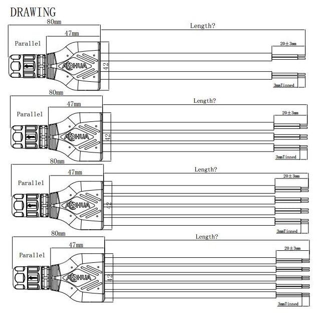 M16 M20 Y Type Electrical Wire Waterproof Connector Street Light Splitter Wire Accessories - image 6