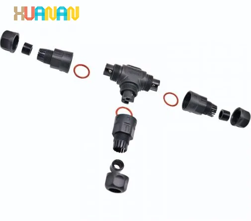2pin 3pin 4pin M15 M16 M20 M23 M25 Screw T-Shaped IP67/IP68 Waterproof Connector - image 2