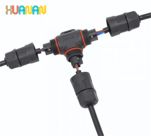 2pin 3pin 4pin M15 M16 M20 M23 M25 Screw T-Shaped IP67/IP68 Waterproof Connector - image 3