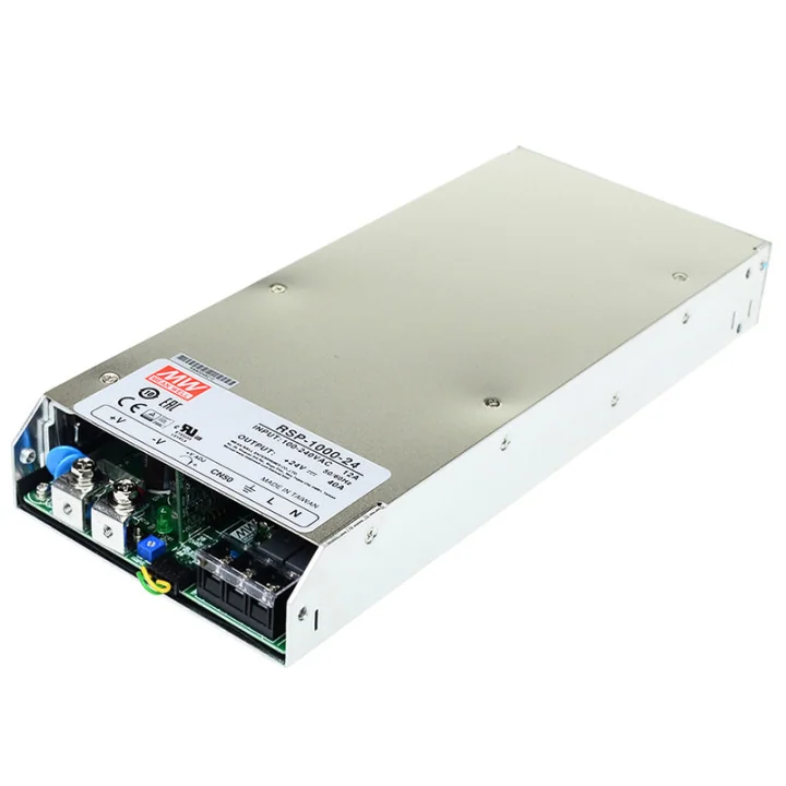 MEAN WELL RSP-1000 Series 1000W Power Supply – 1U Low Profile, Active PFC - image 2