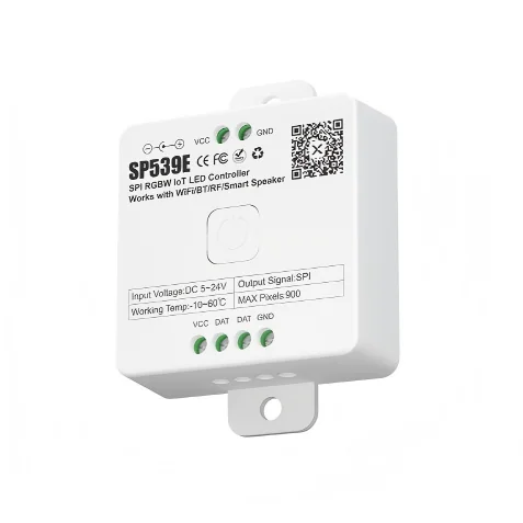 SP539E RGBW Bluetooth LED Controller – 450 Pixels, Music Sync