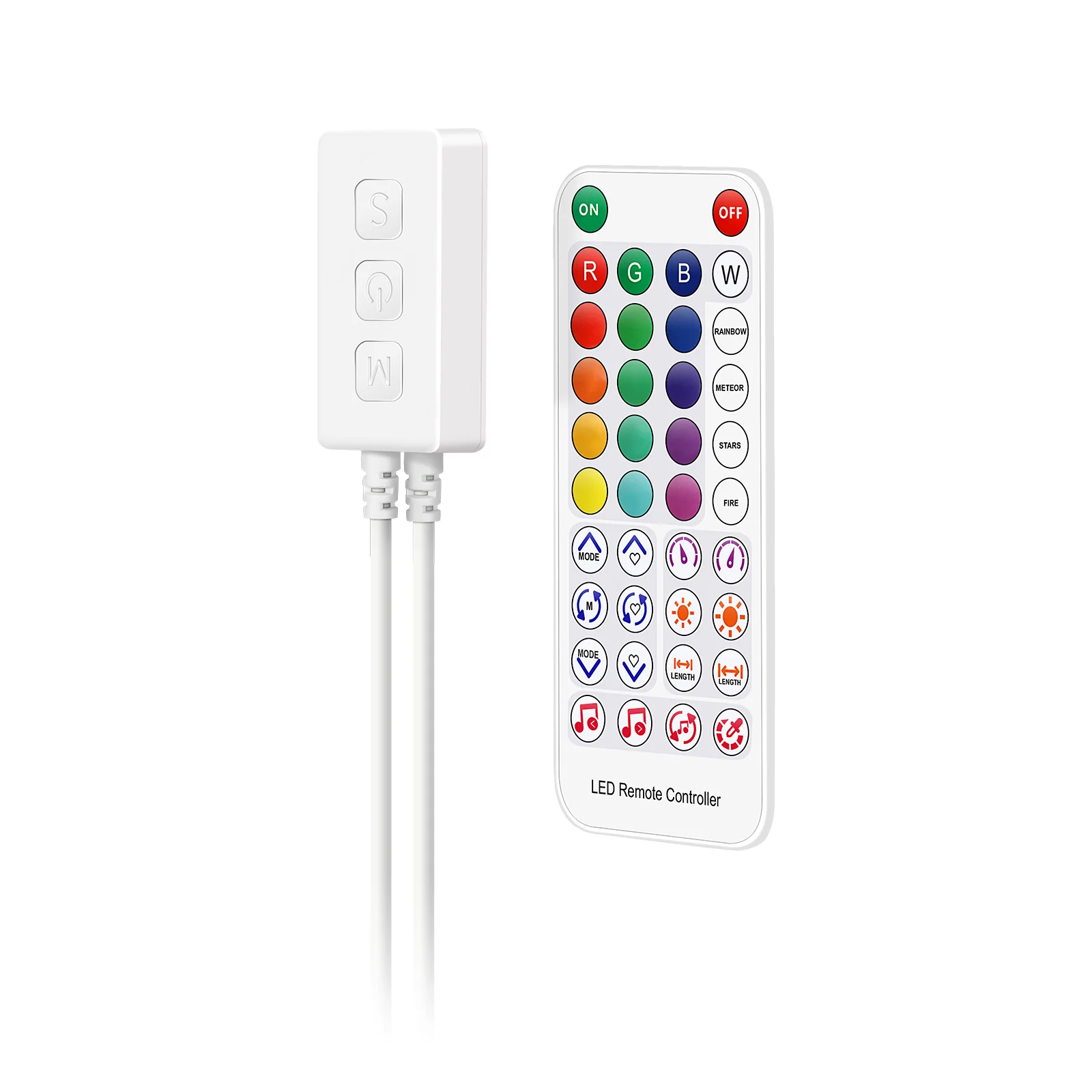 SP611E Bluetooth Music Pixel LED Controller – APP/IR, 600 Pixels/Port - image 3