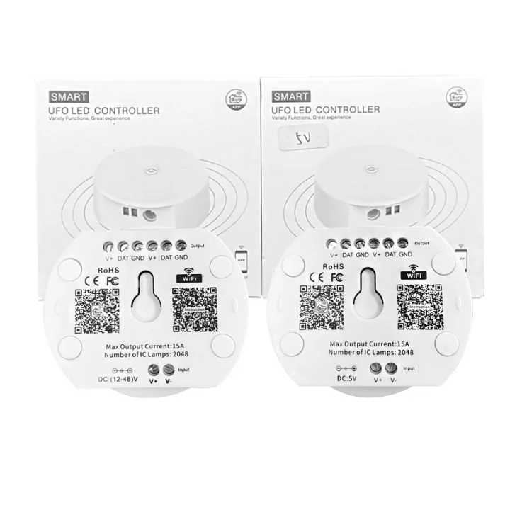 Wi-Fi Sound Control SPI UFO Magic RGB/RGBW Controller – APP, Alexa, Google Home - image 2